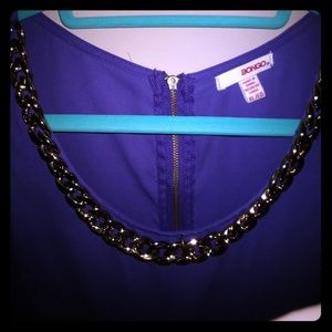Royal Purple Blouse